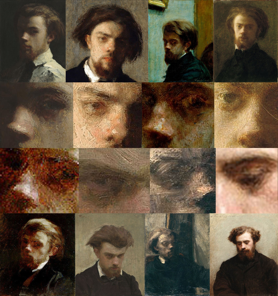 Fantin-Latour self-portraits