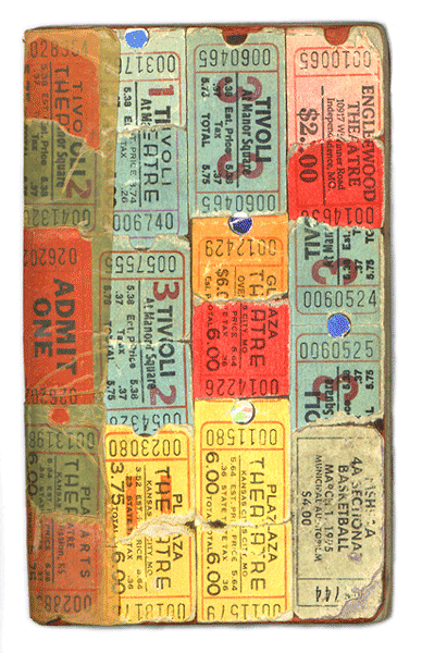 movie ticket cover